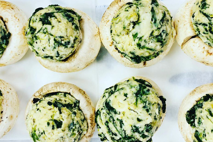 Capt'n Chucky's Crab Cake Co Stuffed Mushrooms