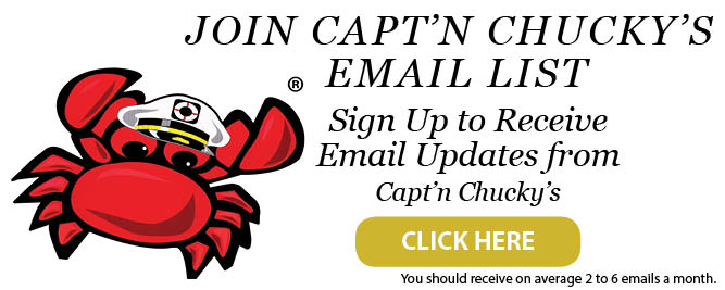 captn chuckys ocean city email sign up